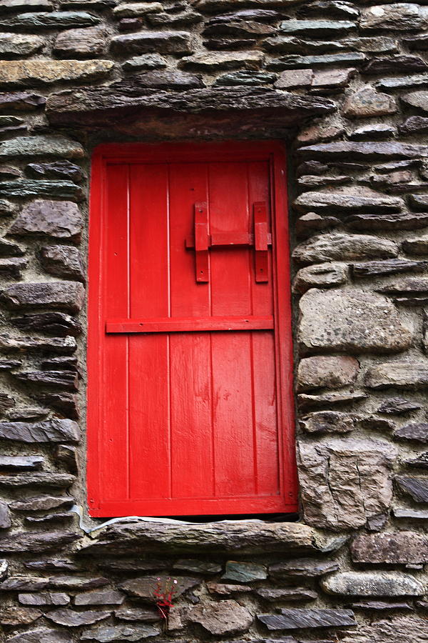 Red Door   Photograph by Aidan Moran