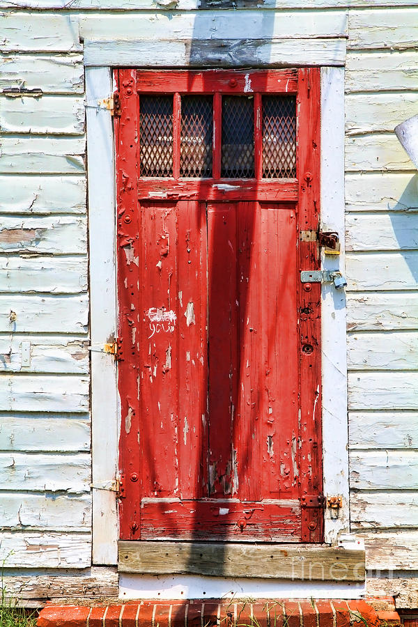 Red Door By Diana Sainz Photograph by Diana Raquel Sainz