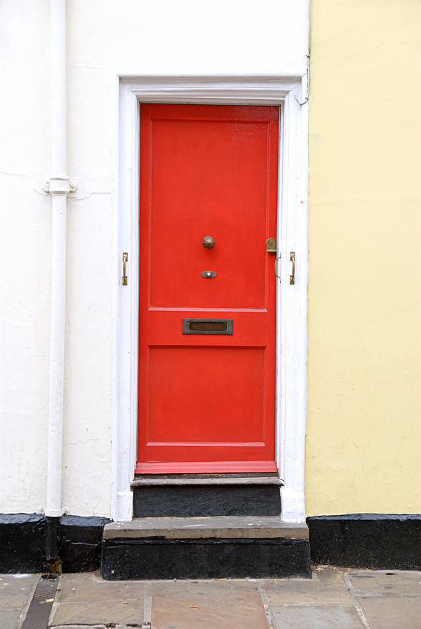 Red Door Photograph by Chevy Fleet