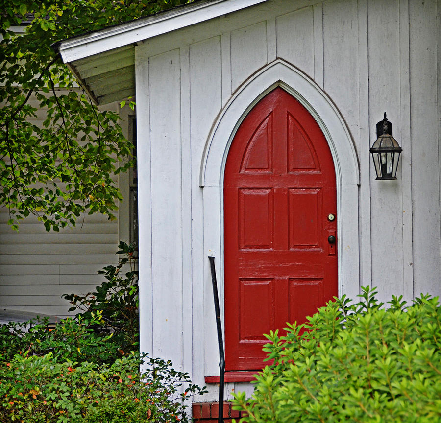 Red Door Photograph by Linda Brown
