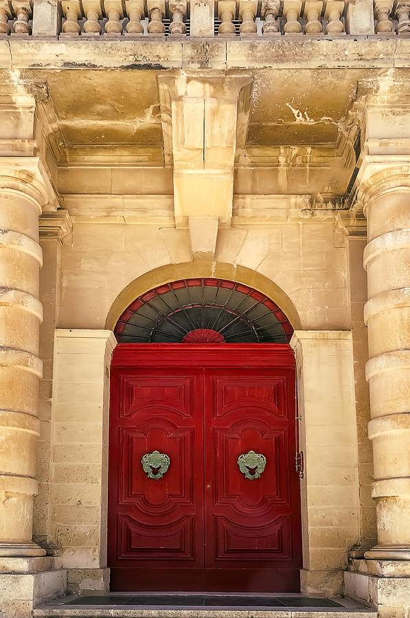 Red Door Photograph by Maria Coulson