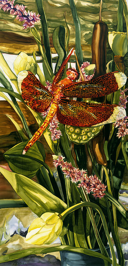Red Dragonfly by Artimis Alcyone Red Dragonfly by Artimis Alcyone