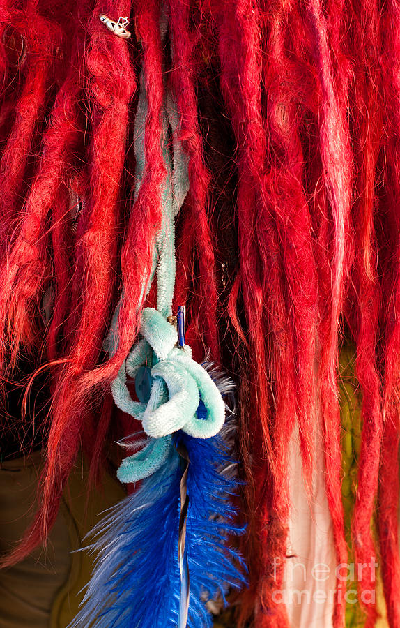 Red Dreads Photograph by Rick Piper Photography