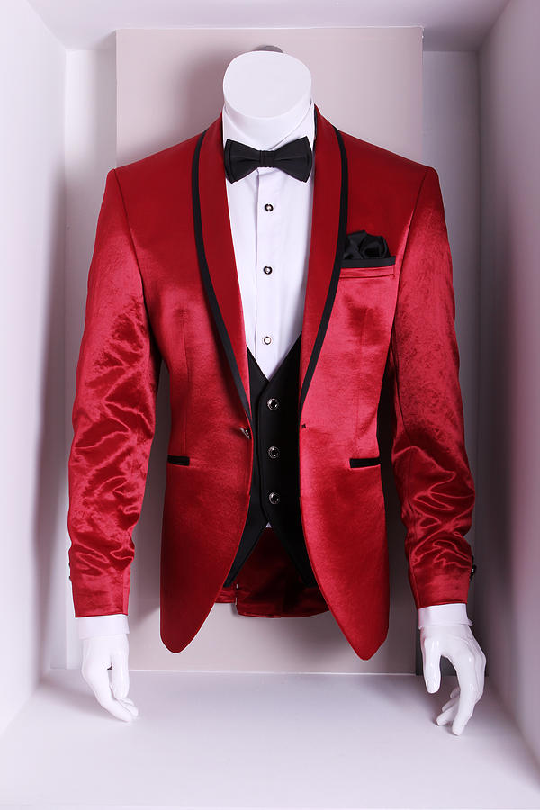 Red Elegant Suit Photograph by 101dalmatians