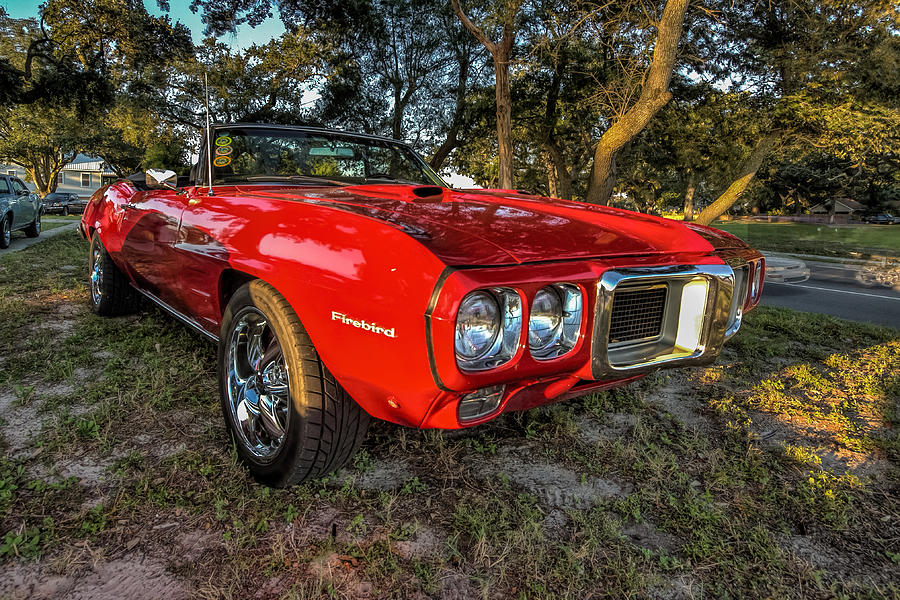 Red Firebird Photograph by Brian Wright