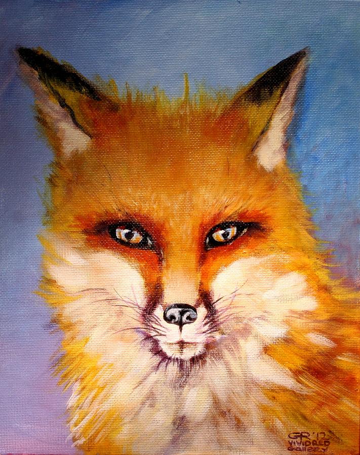 Red Fox Painting by Galina Red - Fine Art America