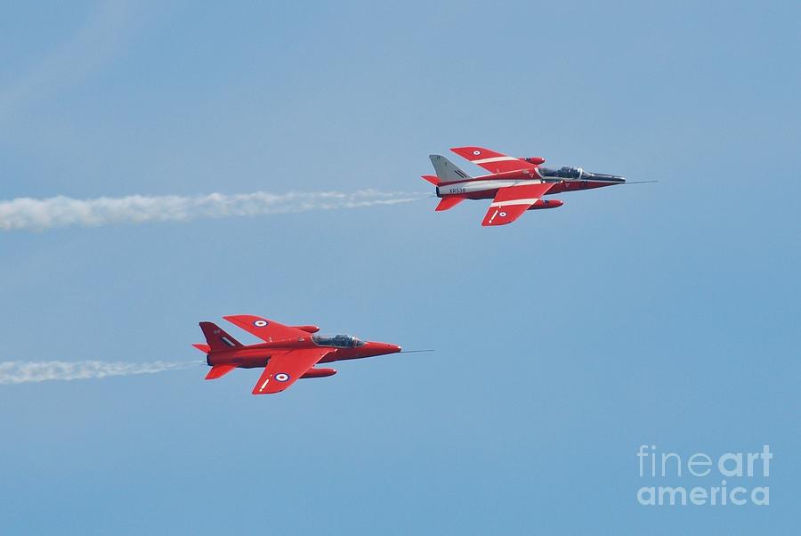 Red Gnat Display Team Photograph by David Fowler