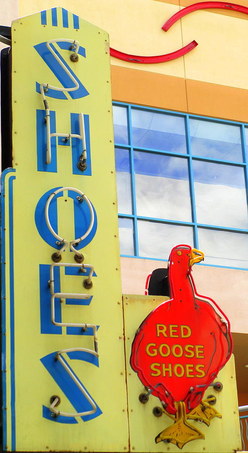 Red Goose Shoes Photograph by Randall Weidner