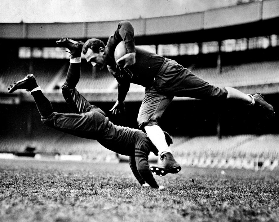 Red Grange Photograph by Benjamin Yeager - Fine Art America