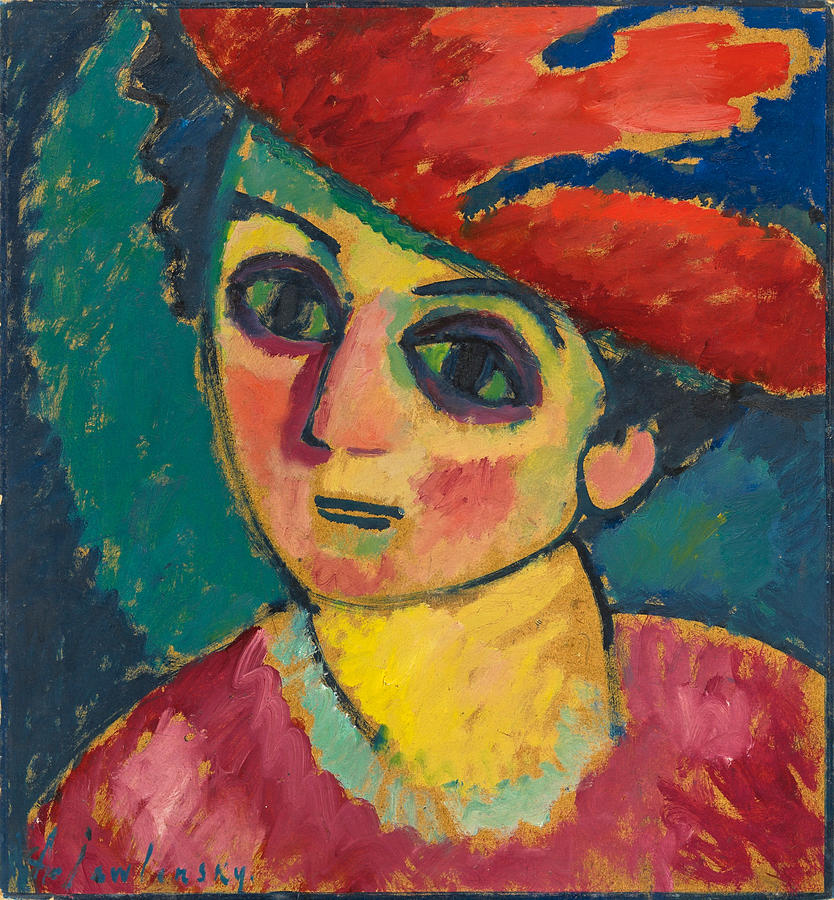 Red Hat Painting by Alexej Jawlensky - Fine Art America