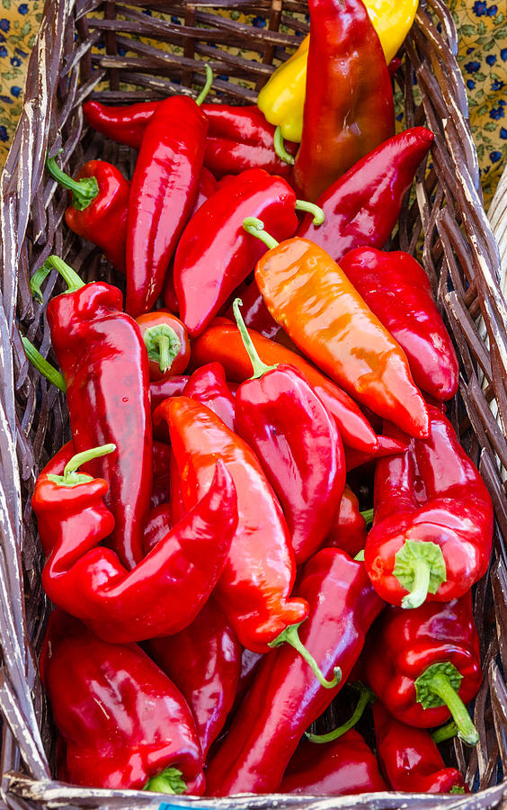 Red Hot Peppers Photograph by John Trax
