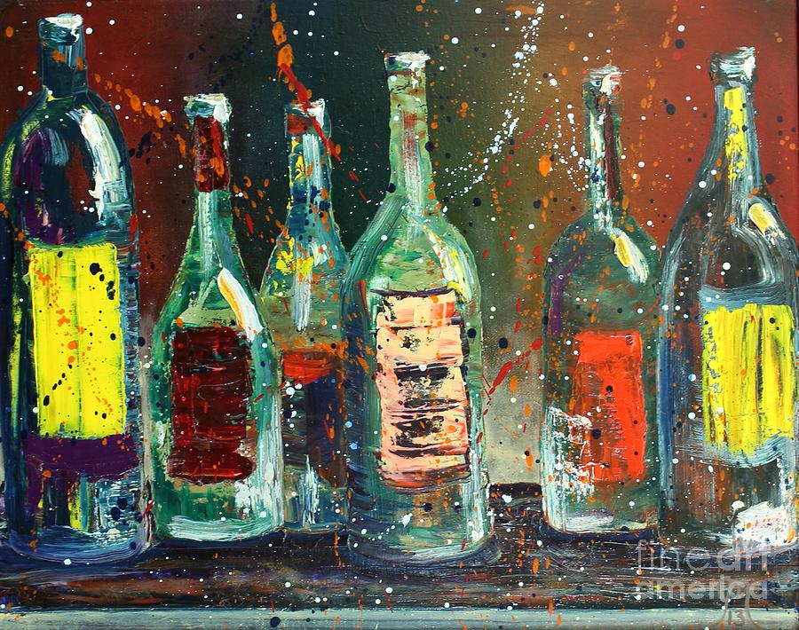 Red Label Painting by Jodi Monahan - Fine Art America