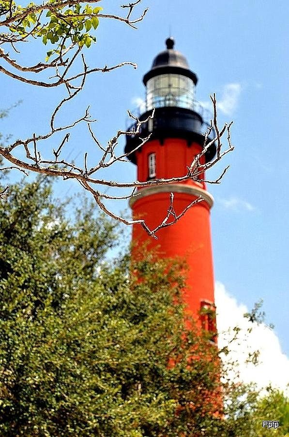 Red Lighthouse Photograph by Karen Burger - Fine Art America