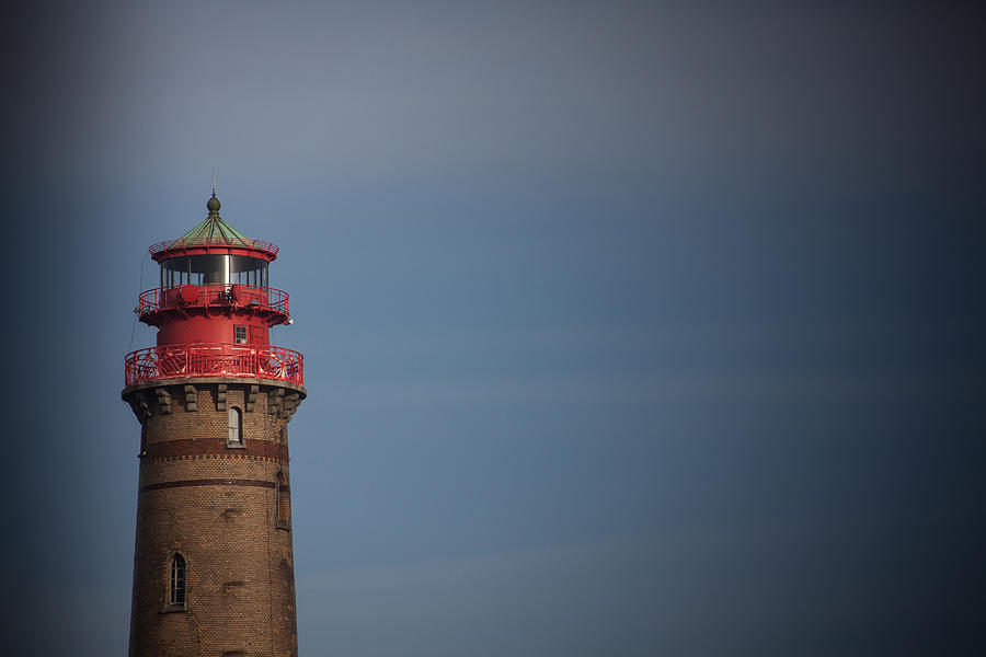 Red Lighthouse Photograph by Ralf Kaiser