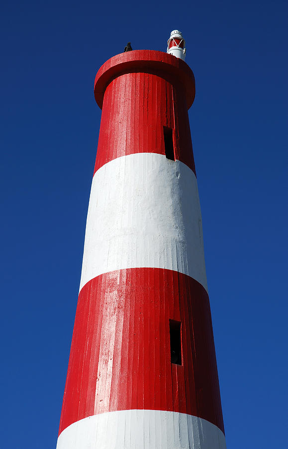 Red Lighthouse Photograph by Ramunas Bruzas