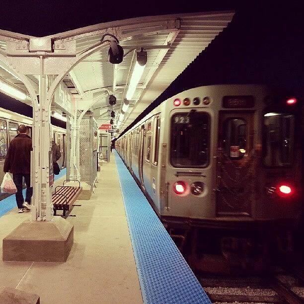 Chicago Photograph - Red Line Station by Jill Tuinier