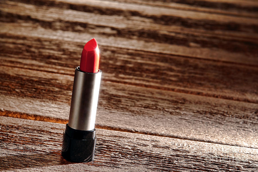 Red Lipstick Photograph by Olivier Le Queinec
