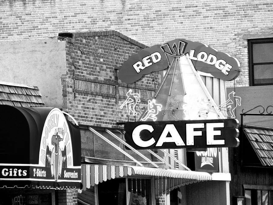 Red Lodge Cafe Photograph by Eric Tressler