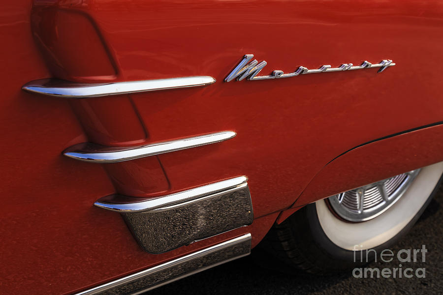 1953 Mercury Photograph - Red Merc by Dennis Hedberg 1953 Mercury Photograph - Red Merc by Dennis Hedberg