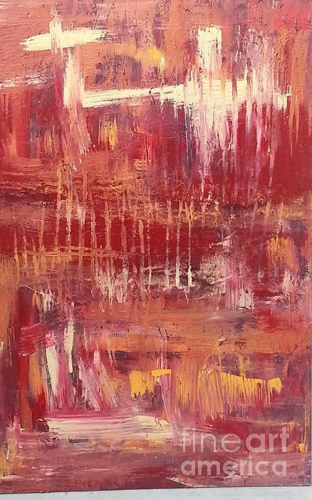 RED Painting by Milisa Miner