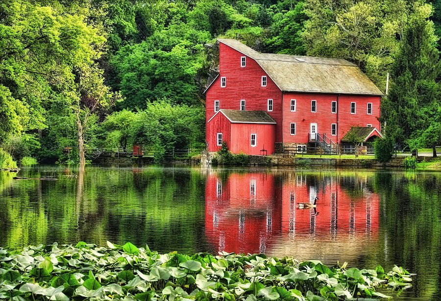 Red Mill Topaz Photograph by Pat Abbott