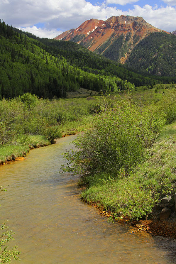 Red Mountain Creek - Colorado  Photograph by Mike McGlothlen