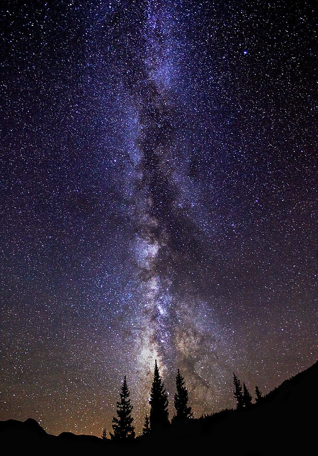 Red Mountain Milky Way Photograph