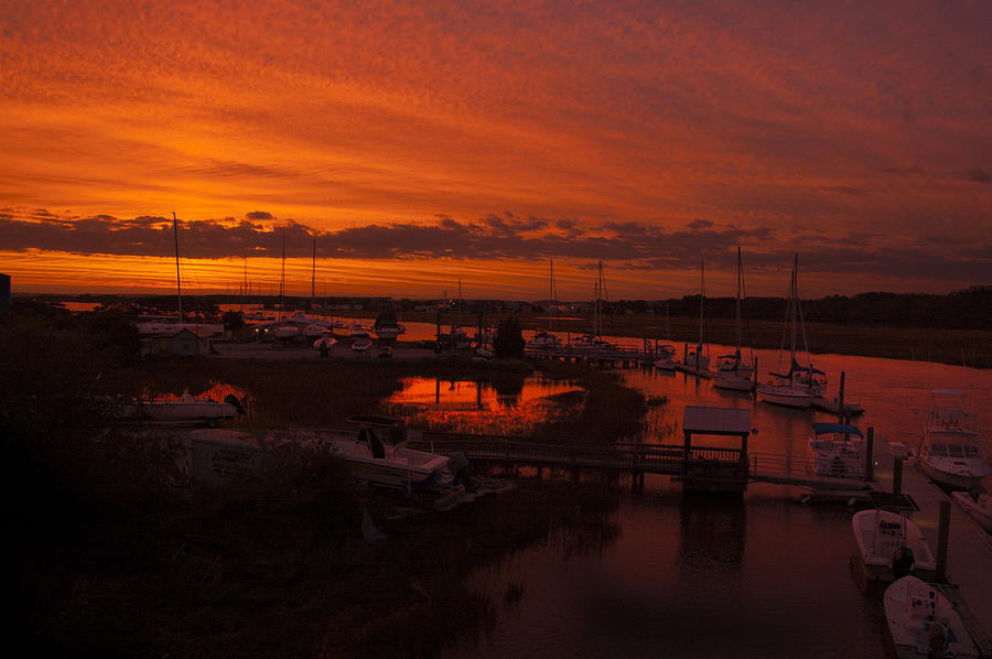 Red October Eve Photograph by Island Sunrise and Sunsets Pieter Jordaan ...