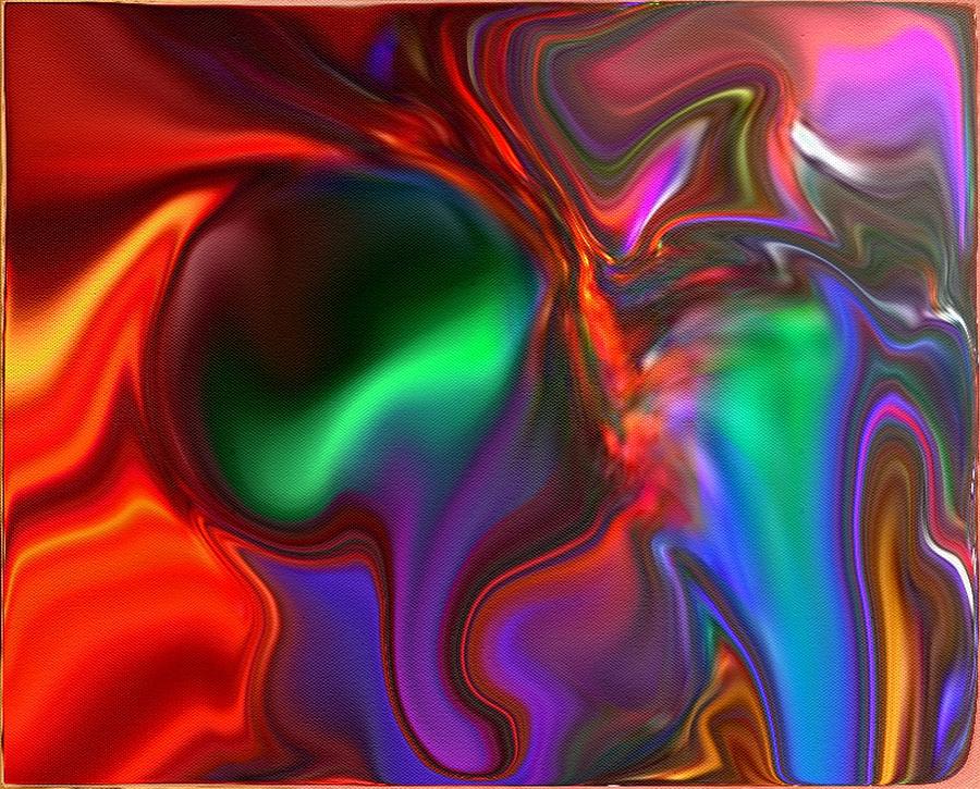 Red Opal Essence Digital Art by Jim Williams