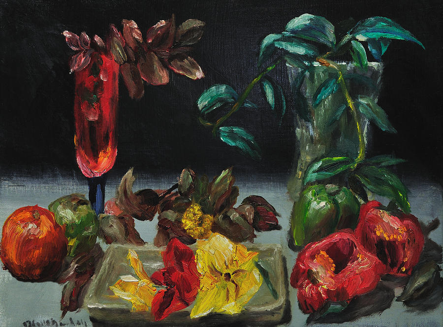 Flower Painting - Red Pepper by Keith Zudell