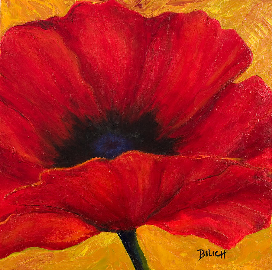Red Poppi I by Trish Bilich Red Poppi I by Trish Bilich