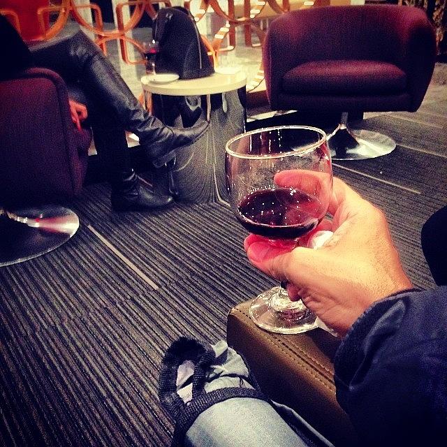 Newyork Photograph - Red Red Wine Relaxing Time After by Hector Santos