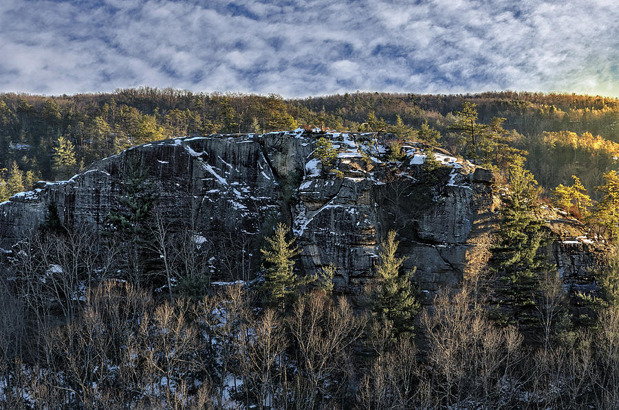 Winter Photograph - Red River Gorge by Diana Boyd Winter Photograph - Red River Gorge by Diana Boyd