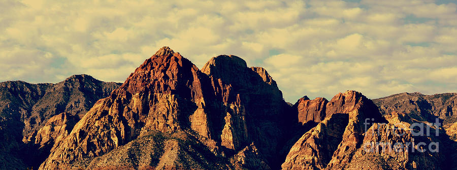 Mountain Photograph - Red Rock Canyon 10 by Diane montana Jansson