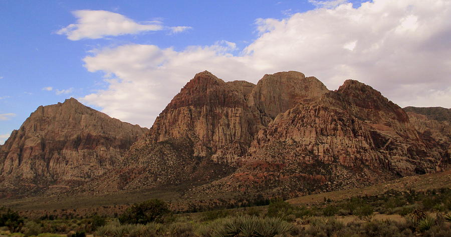 Mountain Photograph - Red Rock Canyon 2014 Number 26 by Randall Weidner