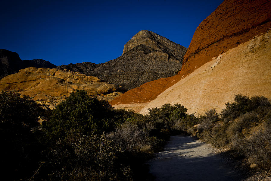 Red Rock Canyon at Dusk Photograph by Evie Carrier