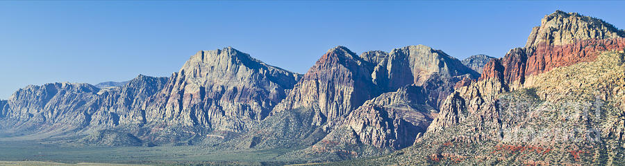 Red Rock Canyon Photograph by L J Oakes