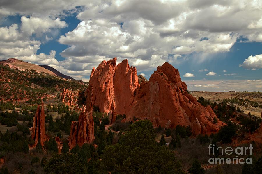 Red Rock Clusters Photograph by Adam Jewell