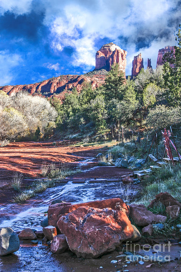 Red Rock Crossing Photograph by Randy Jackson