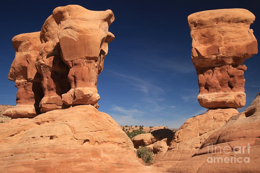 Red Rock Faces Photograph by Adam Jewell