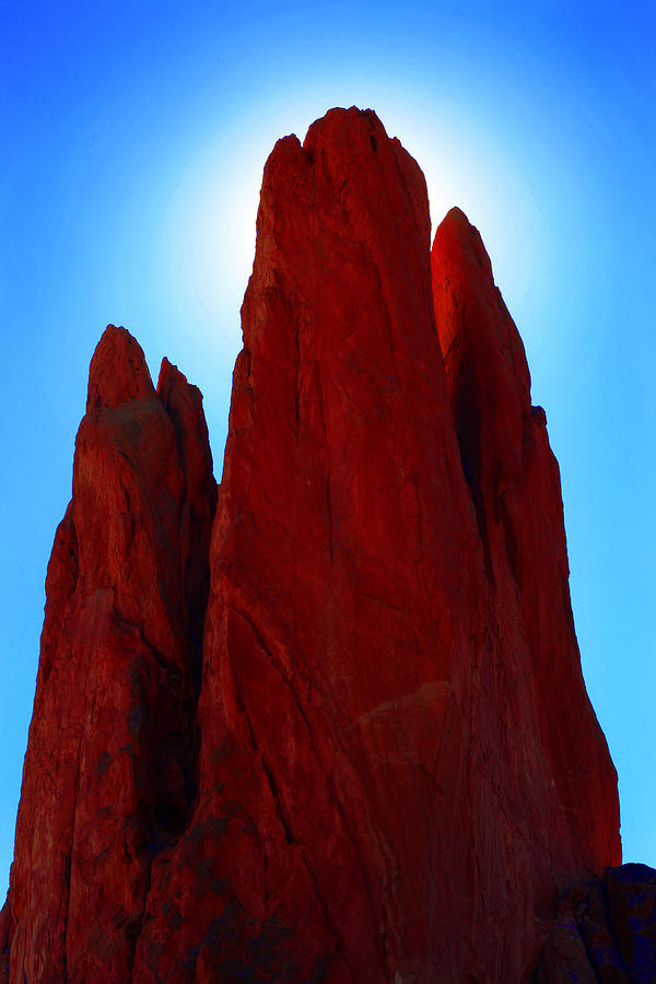 Red Rock Halo Photograph by Mike Flynn