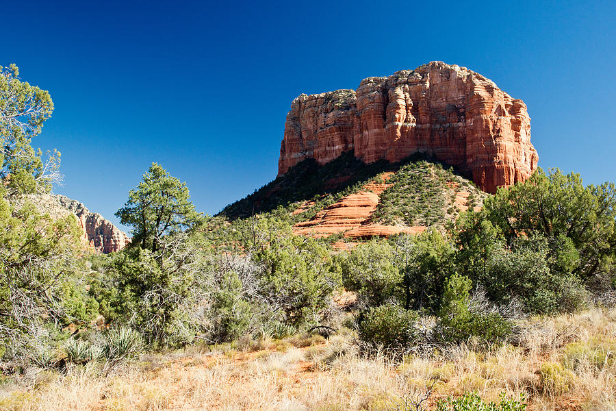 Red Rock Mesa Sedona Arizona Photograph by Douglas Barnett