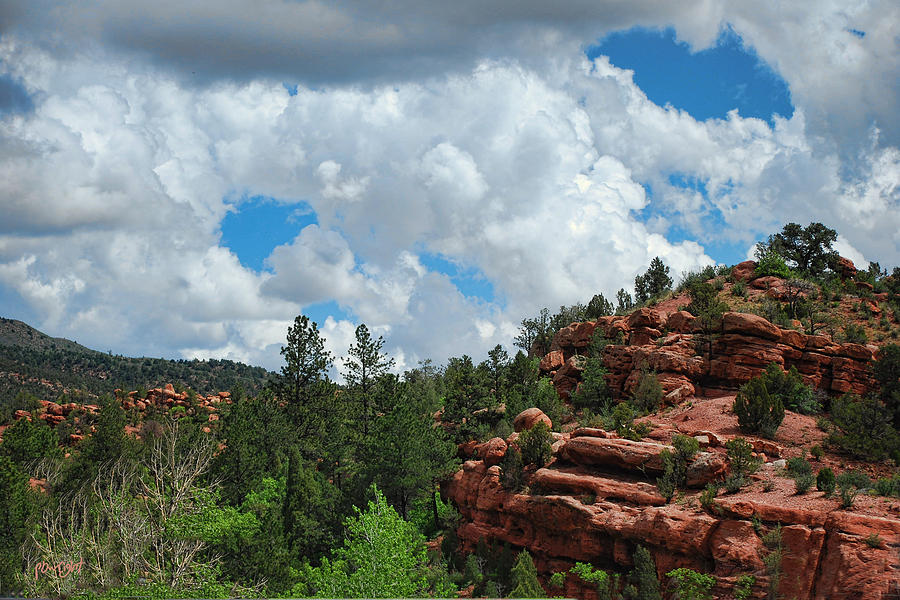 Red Rock Outcrop Photograph by Paulette B Wright - Fine Art America