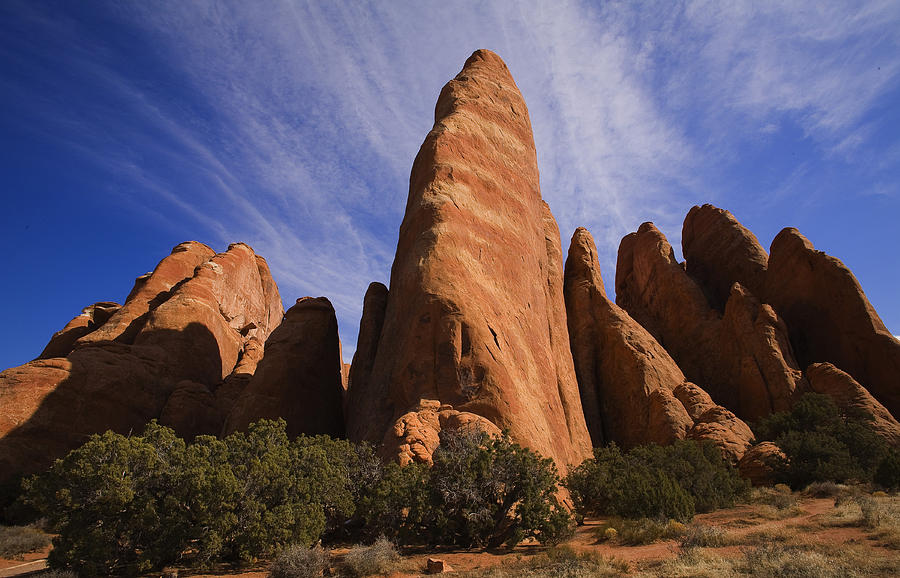 Red Rock Sentinels Photograph by Wendell Thompson