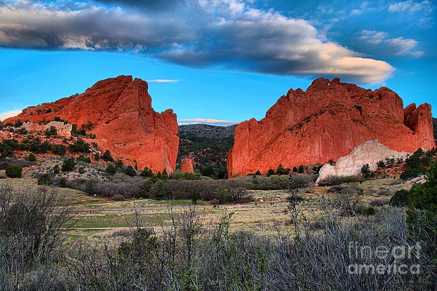 Red Rocks At Sunrise Photograph by Adam Jewell