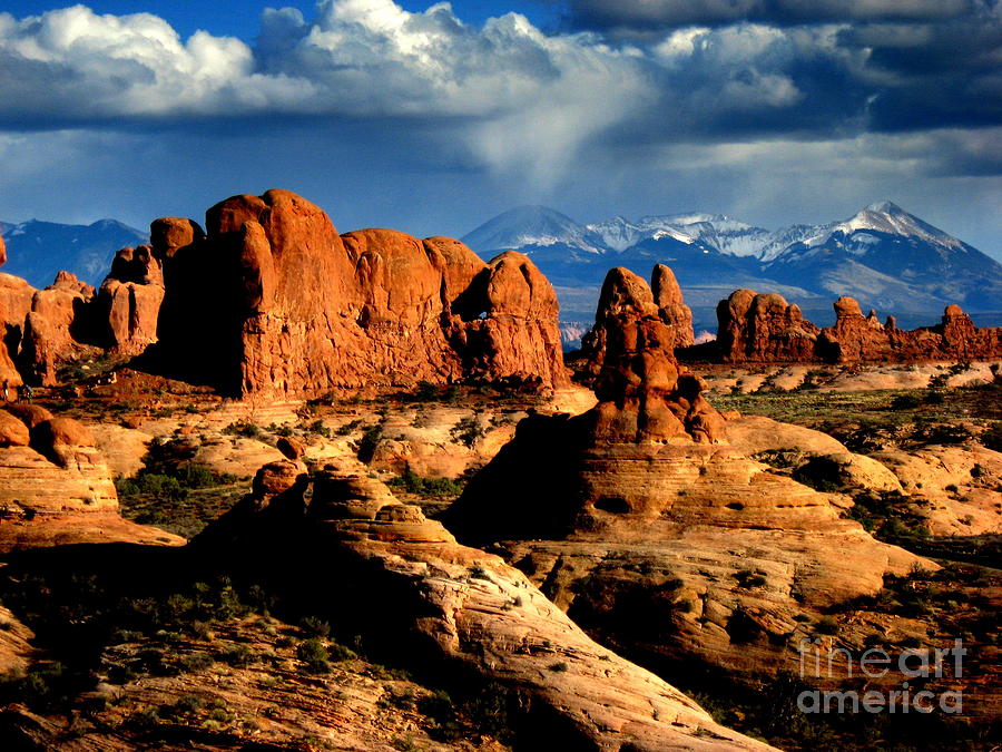 Mountain Photograph - Red Rocks by Irina Hays