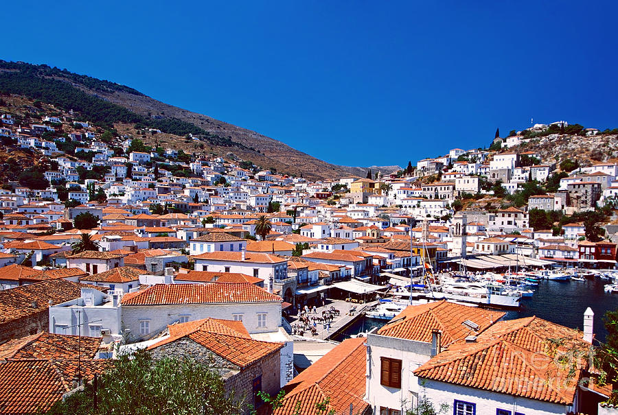 Red roofs Photograph by Aiolos Greek Collections