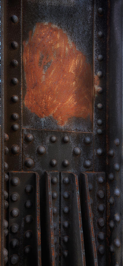 Red Rust Rivets Photograph by Gary Warnimont