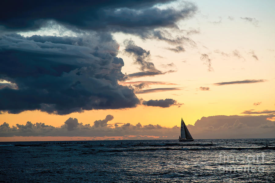 Sails in the Sunset Photograph by Jon Burch Photography