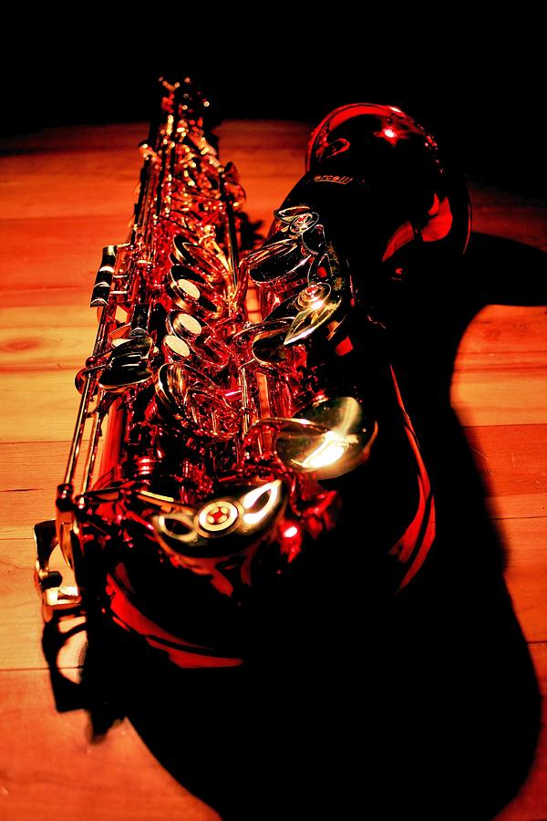 Red Sax Photograph by Benjamin Yeager
